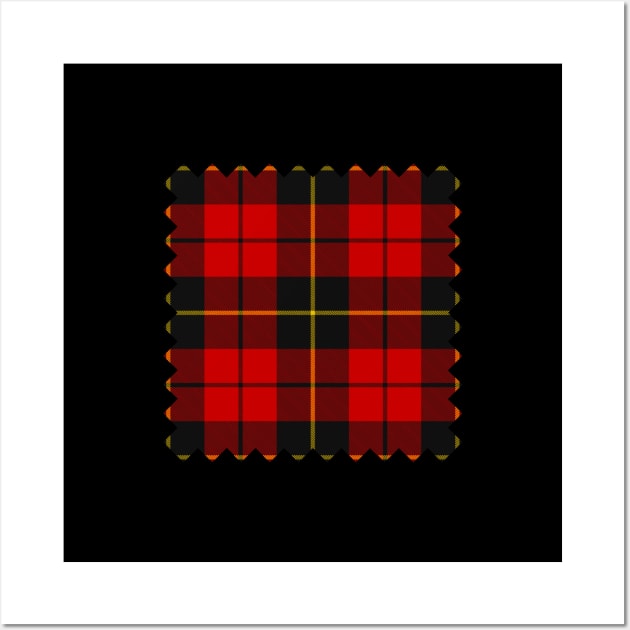 Clan Wallace Tartan Wall Art by sifis